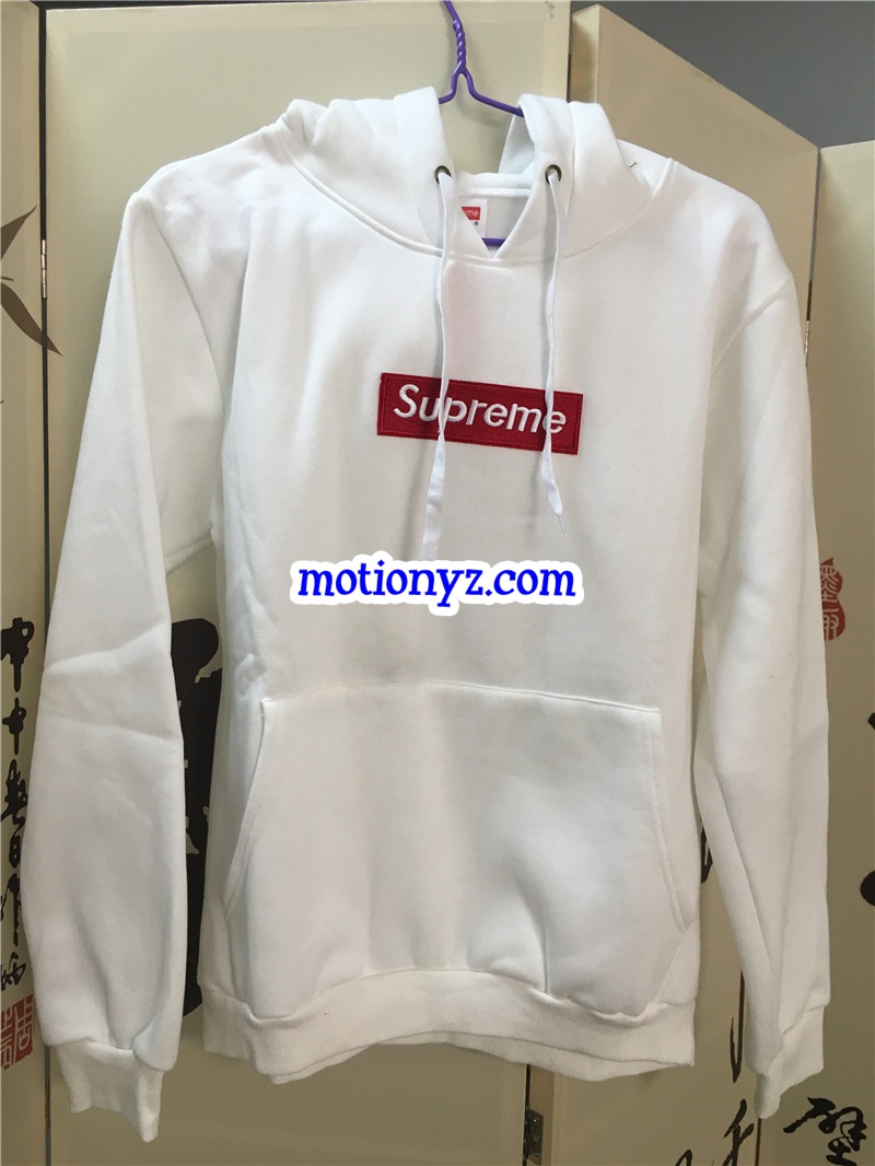 Supreme SUP BOX LOGO hoodie White